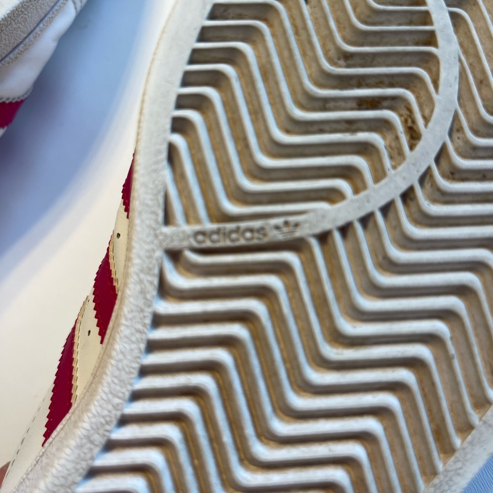 Adidas | Bright Pink and White Classic Leather Superstar - Picture 12 of 12